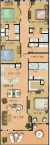 Adagio 4 bedroom floor plan in A B and C buildings